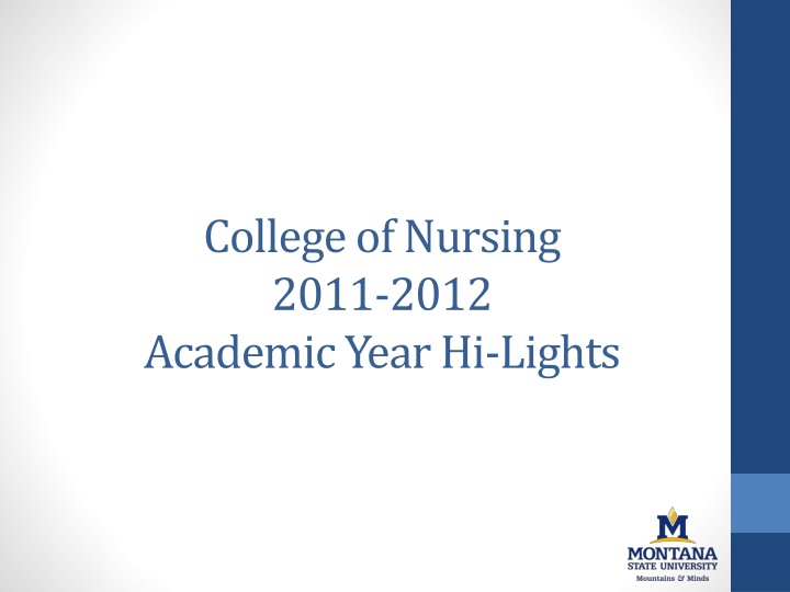 college of nursing 2011 2012 academic year