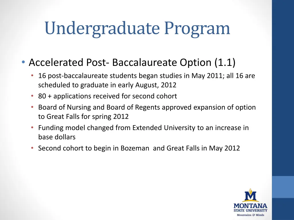 undergraduate program 1