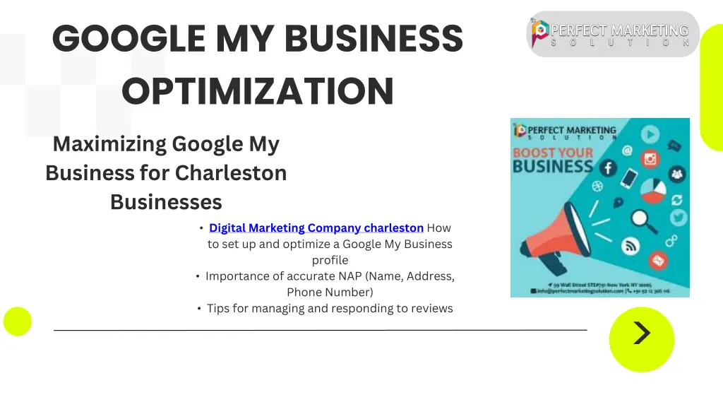 google my business optimization