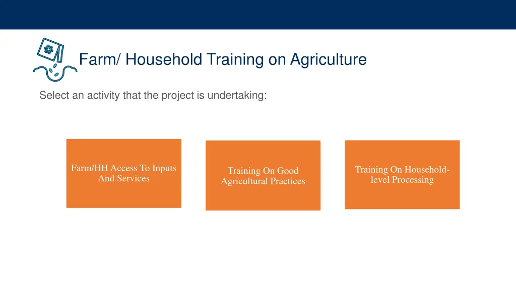 farm household training on agriculture