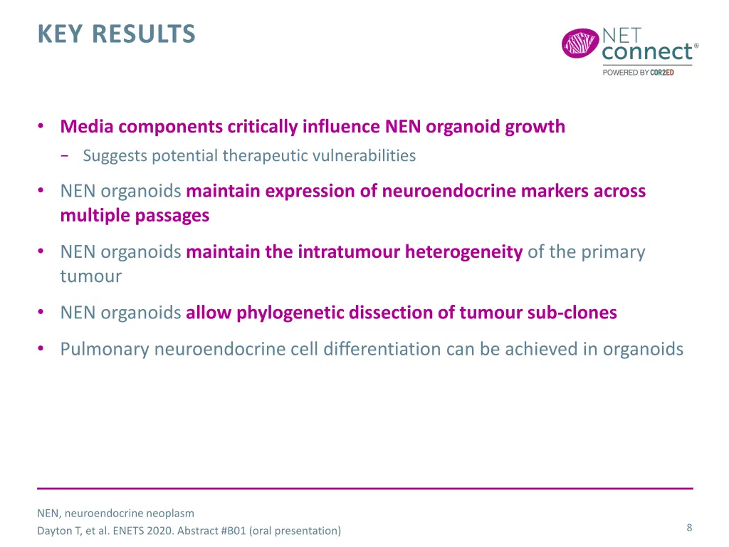 key results 2