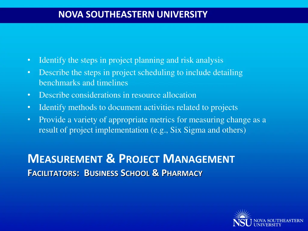 nova southeastern university 27