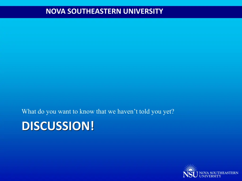 nova southeastern university 42