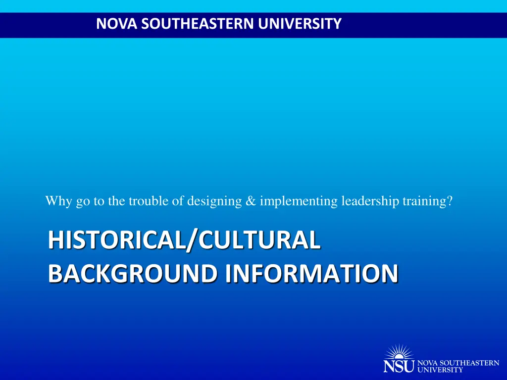 nova southeastern university 5