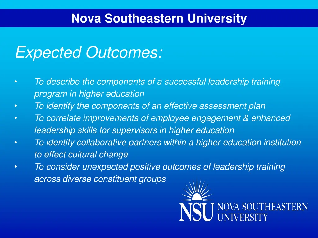 nova southeastern university