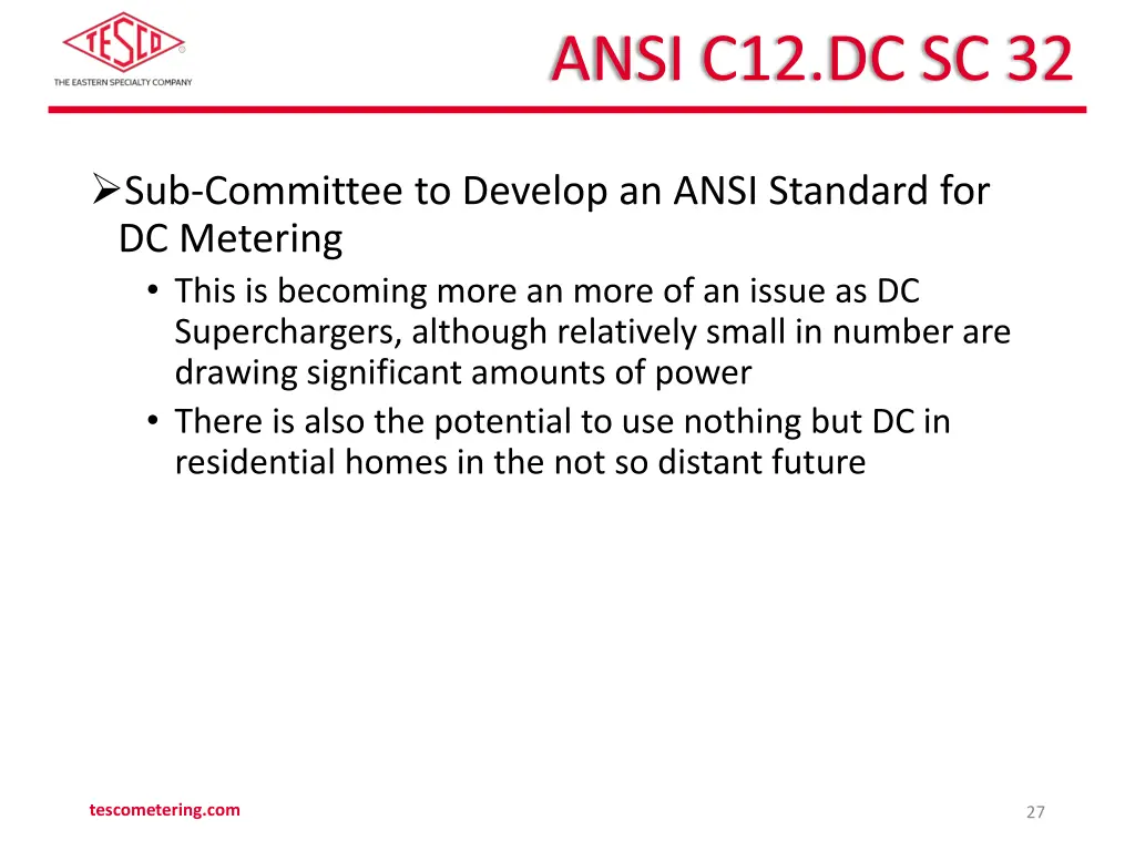 ansi c12 dc sc 32