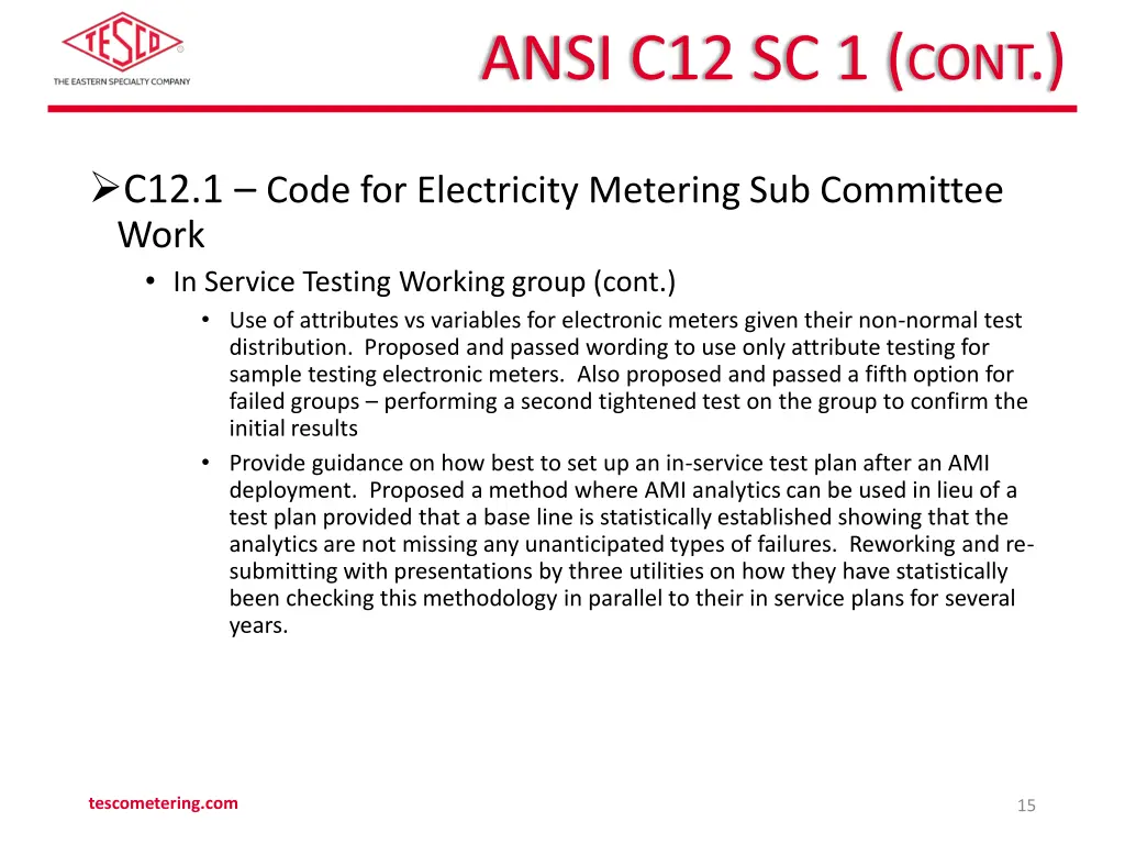 ansi c12 sc 1 cont 2