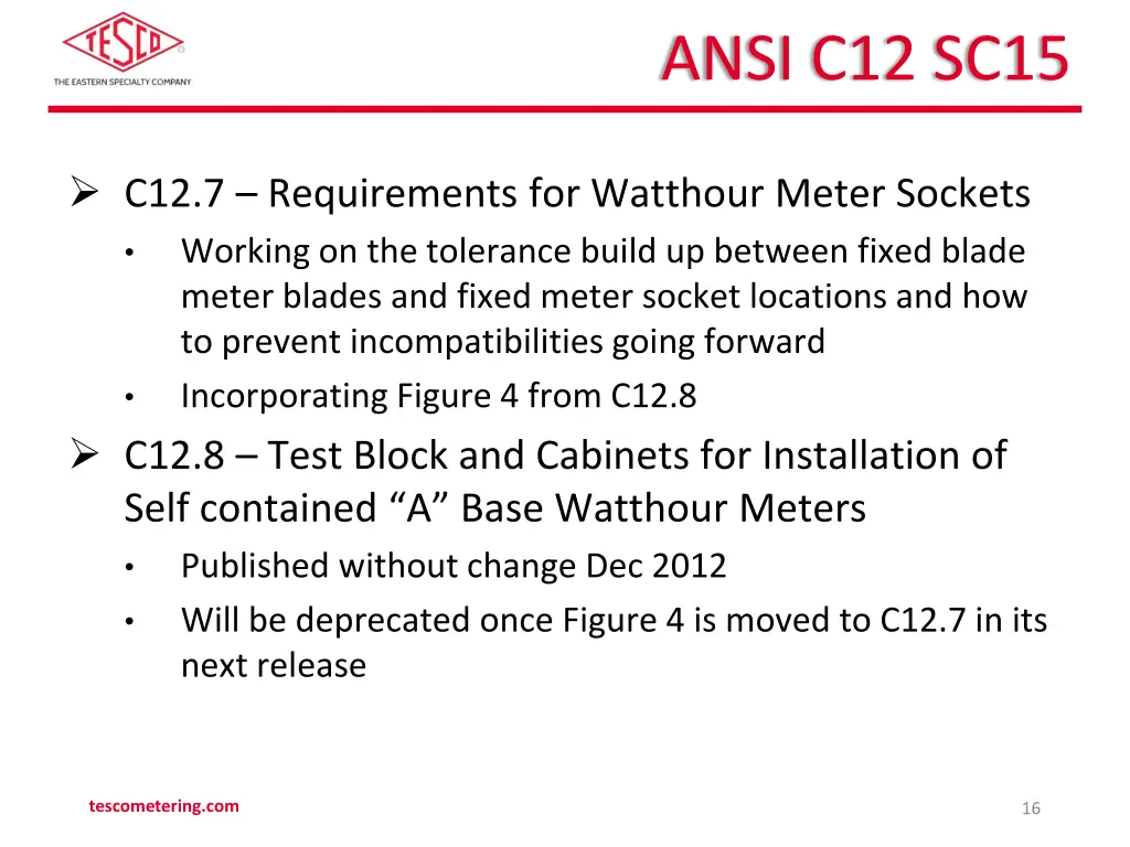 ansi c12 sc15