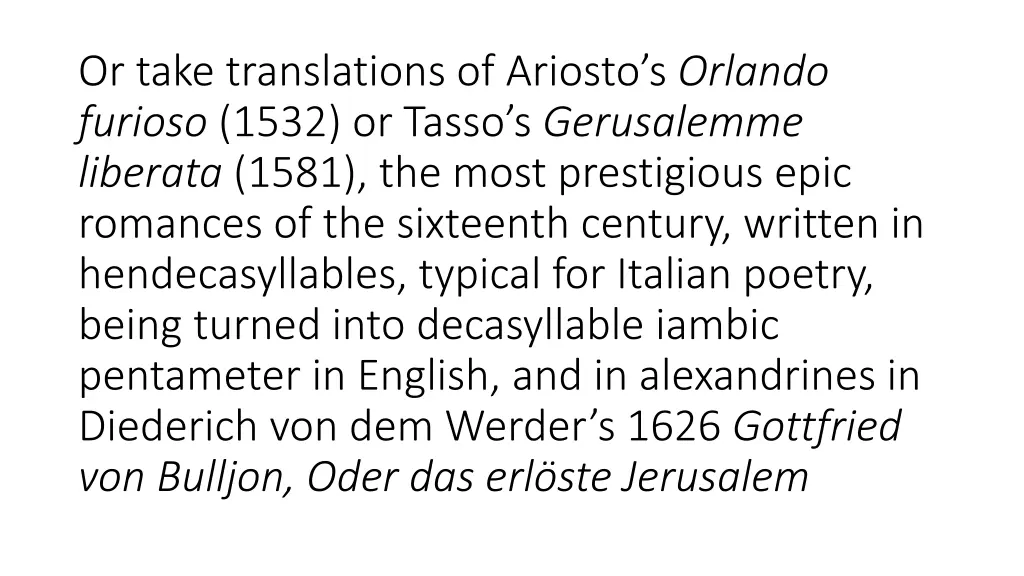 or take translations of ariosto s orlando furioso