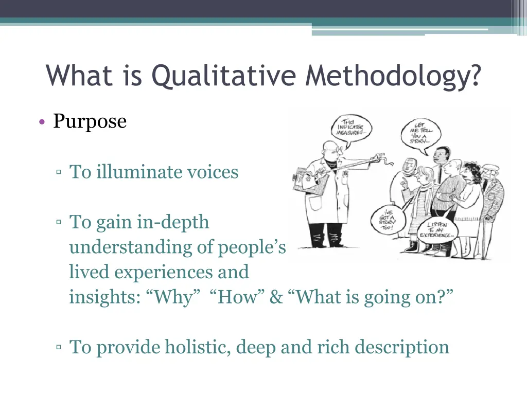 what is qualitative methodology