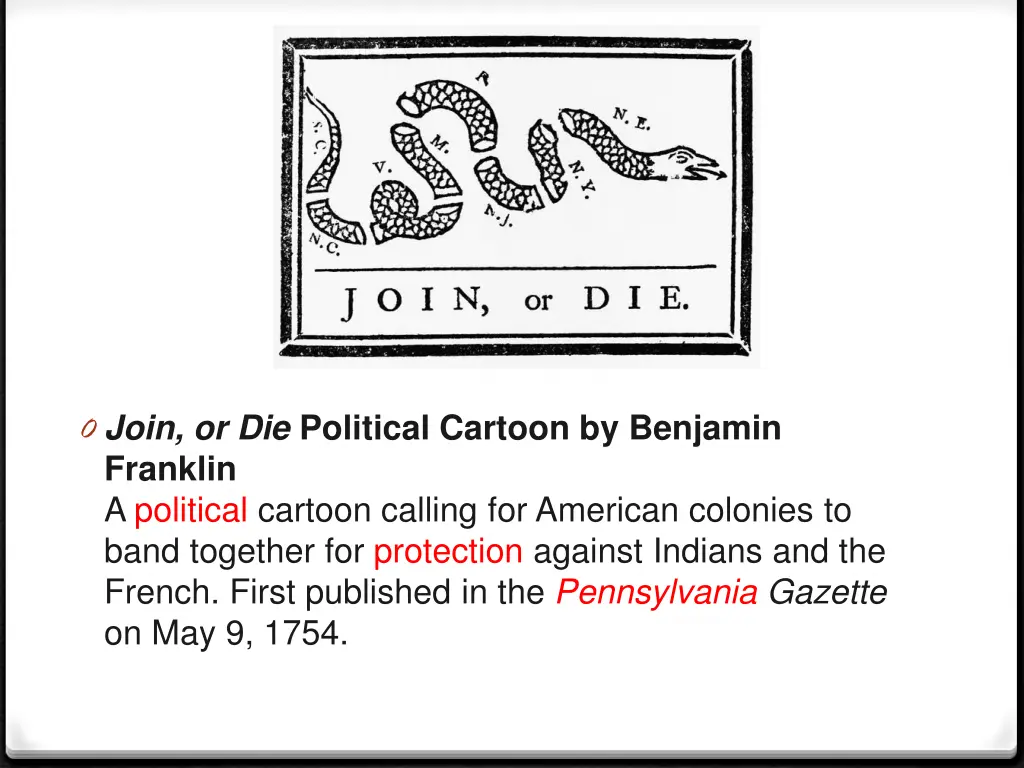 0 join or die political cartoon by benjamin