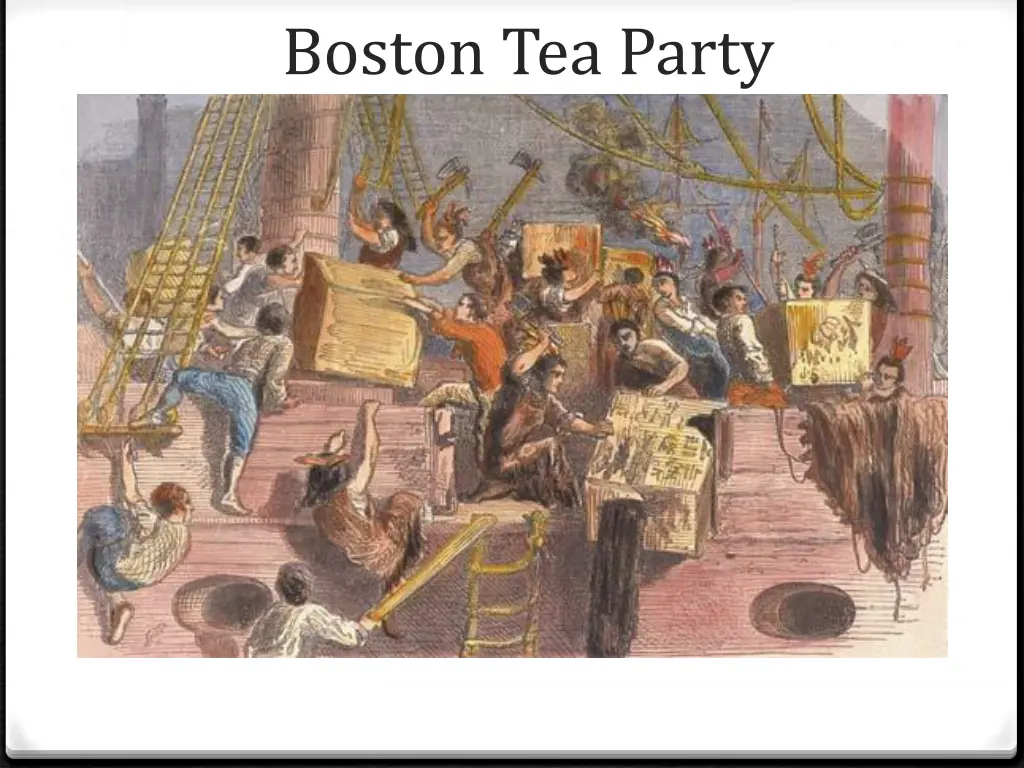 boston tea party