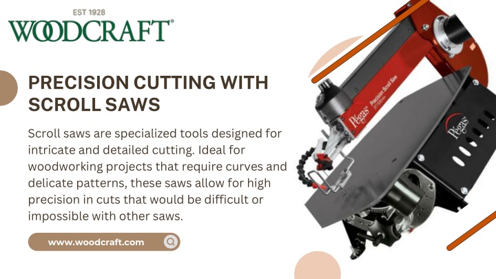 precision cutting with scroll saws