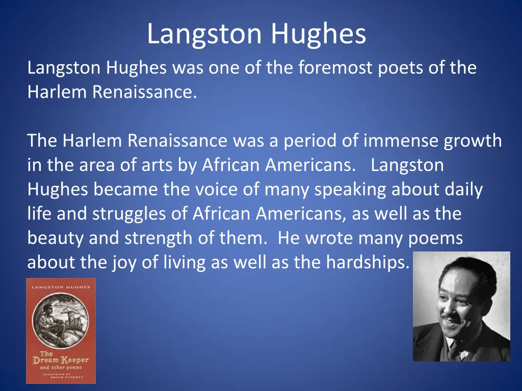 langston hughes