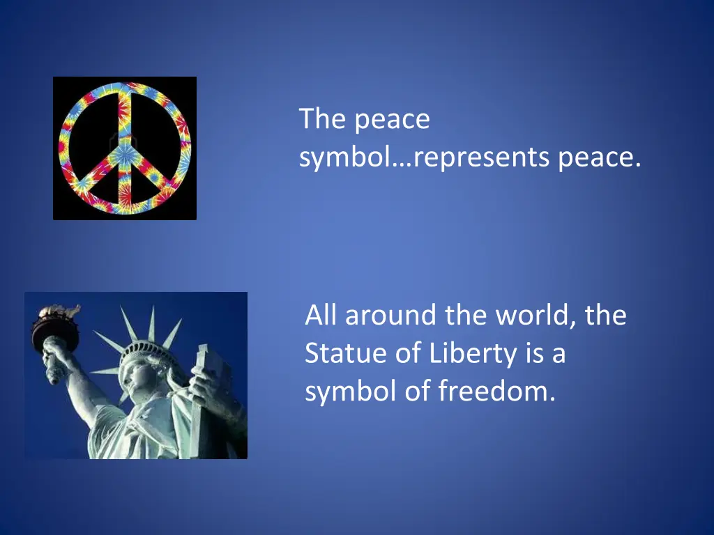 the peace symbol represents peace