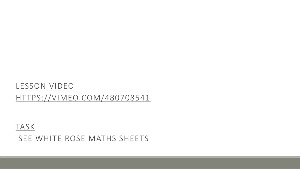 fractions of an amount see the white rose maths