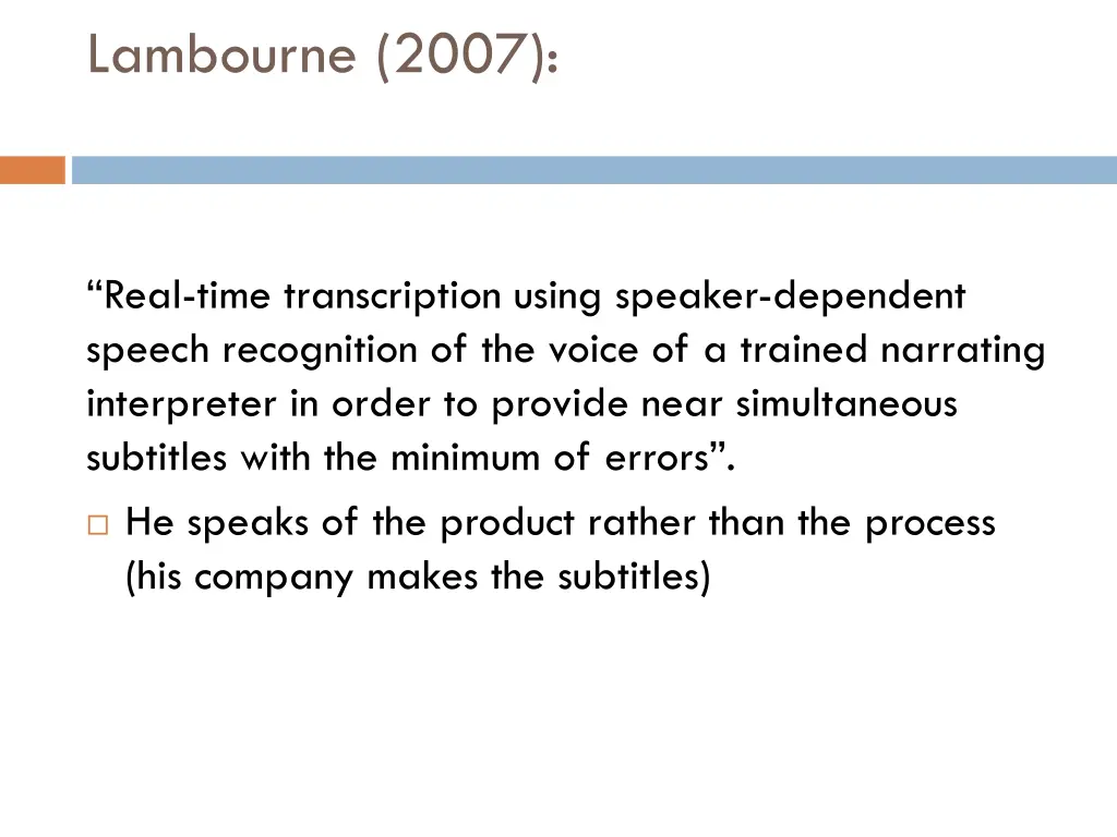 lambourne 2007