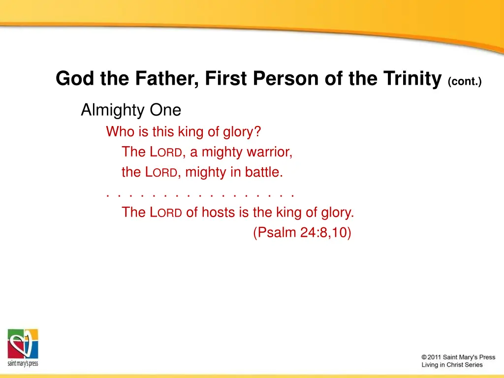 god the father first person of the trinity cont 3