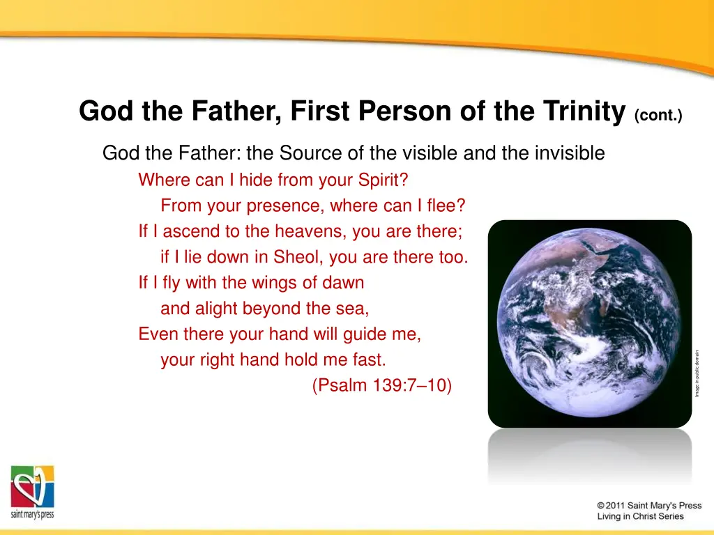 god the father first person of the trinity cont