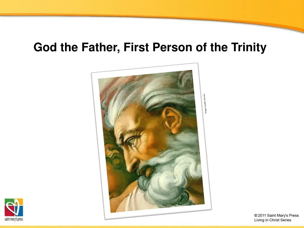 god the father first person of the trinity