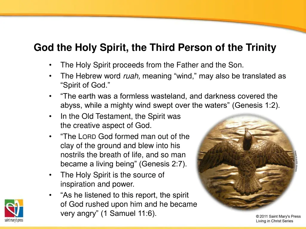 god the holy spirit the third person