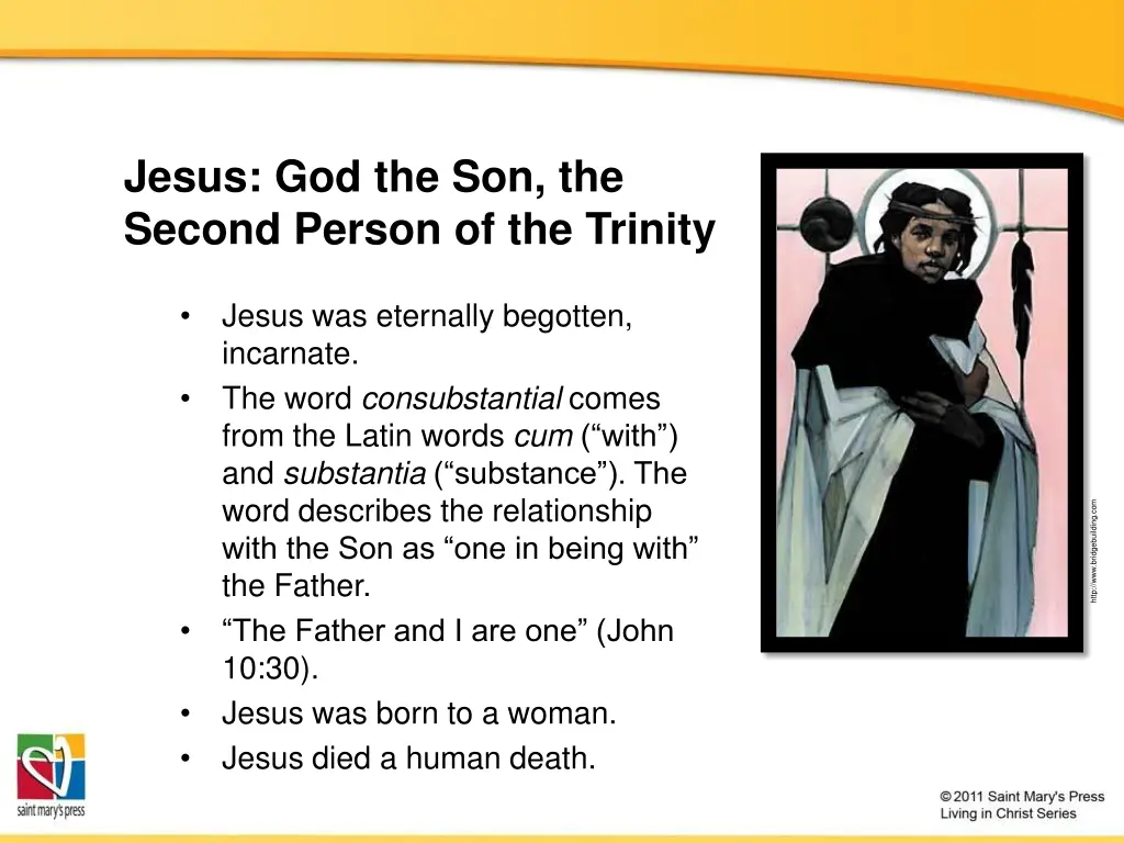 jesus god the son the second person of the trinity