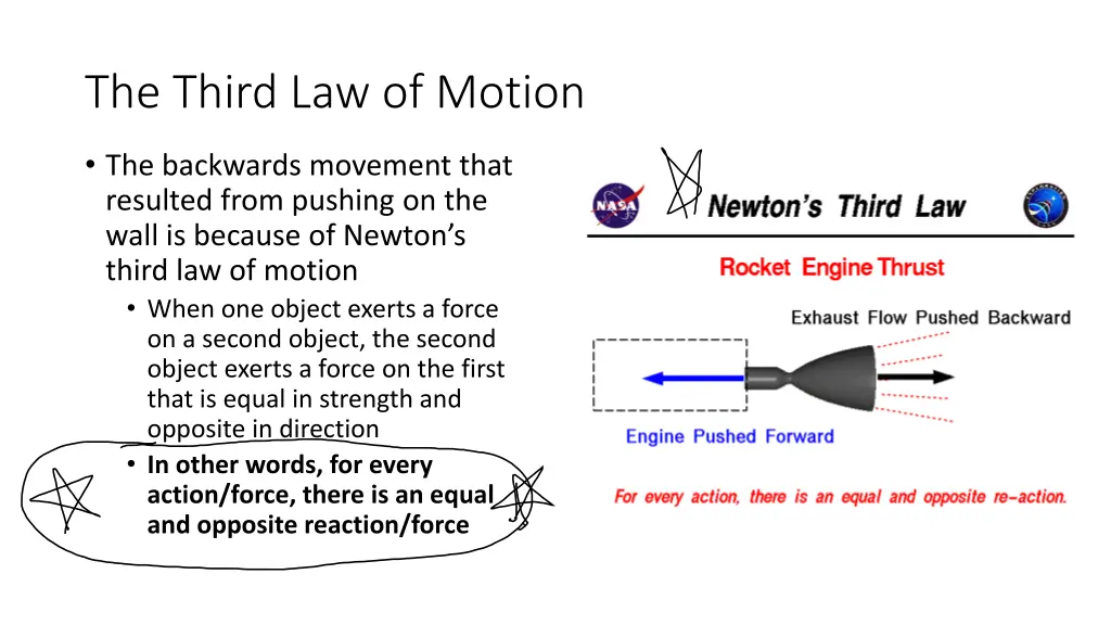 the third law of motion 1