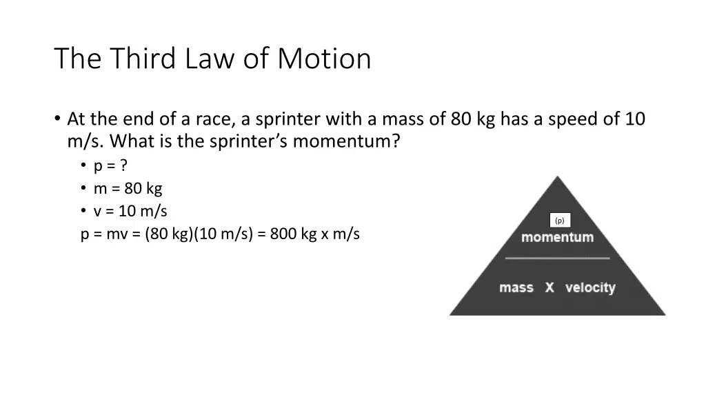 the third law of motion 5