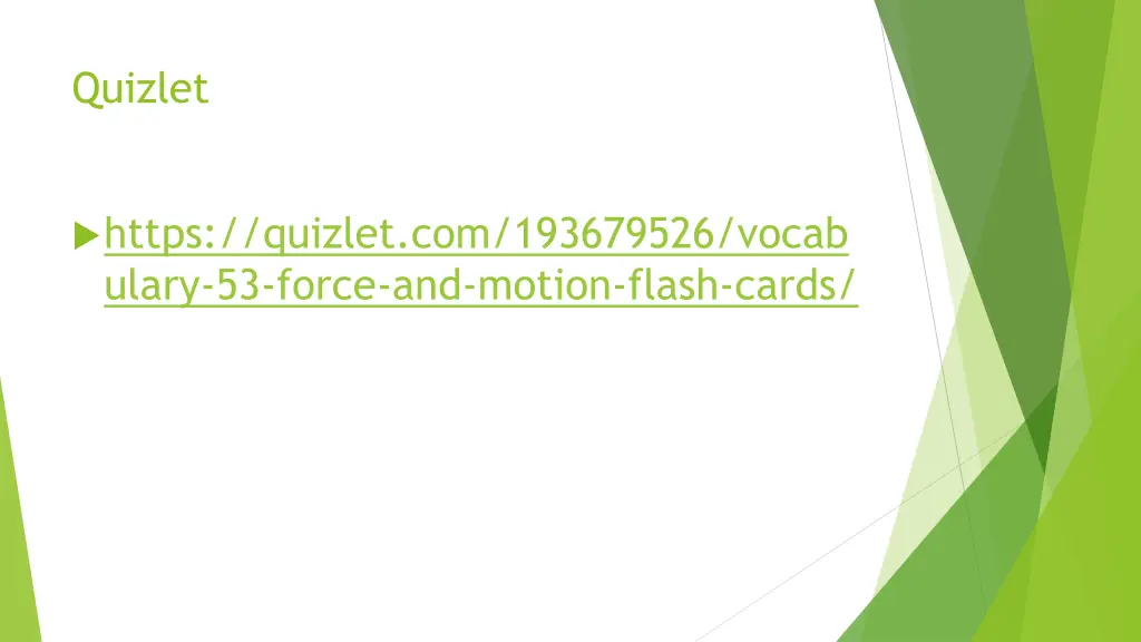 quizlet