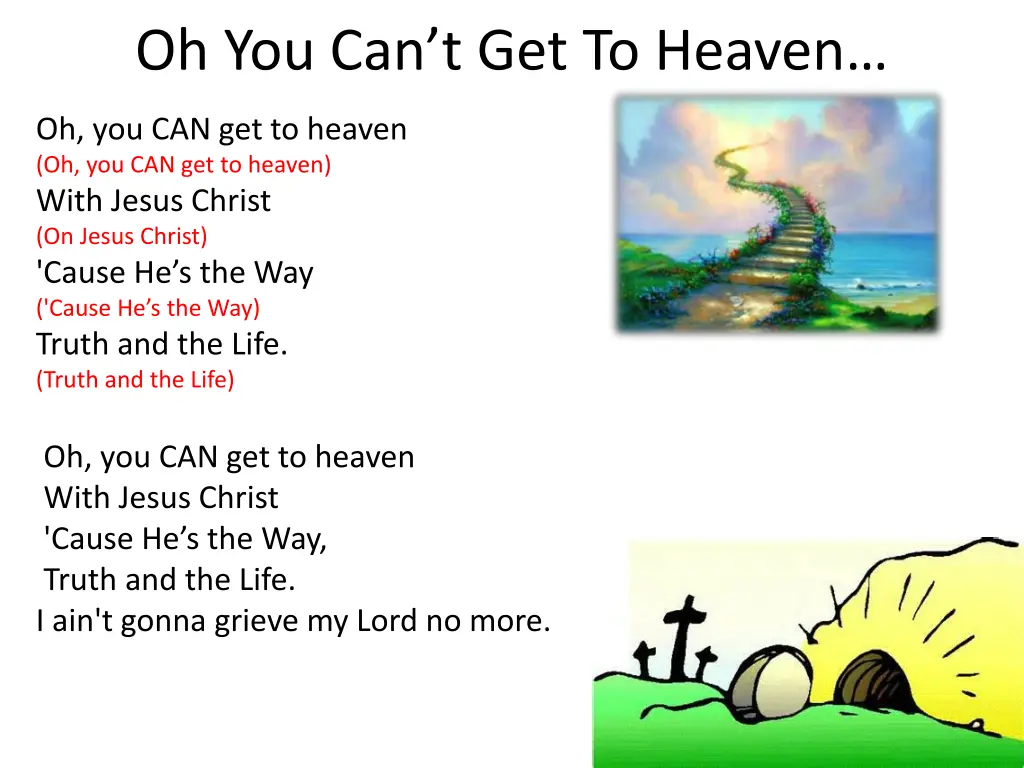 oh you can t get to heaven 5