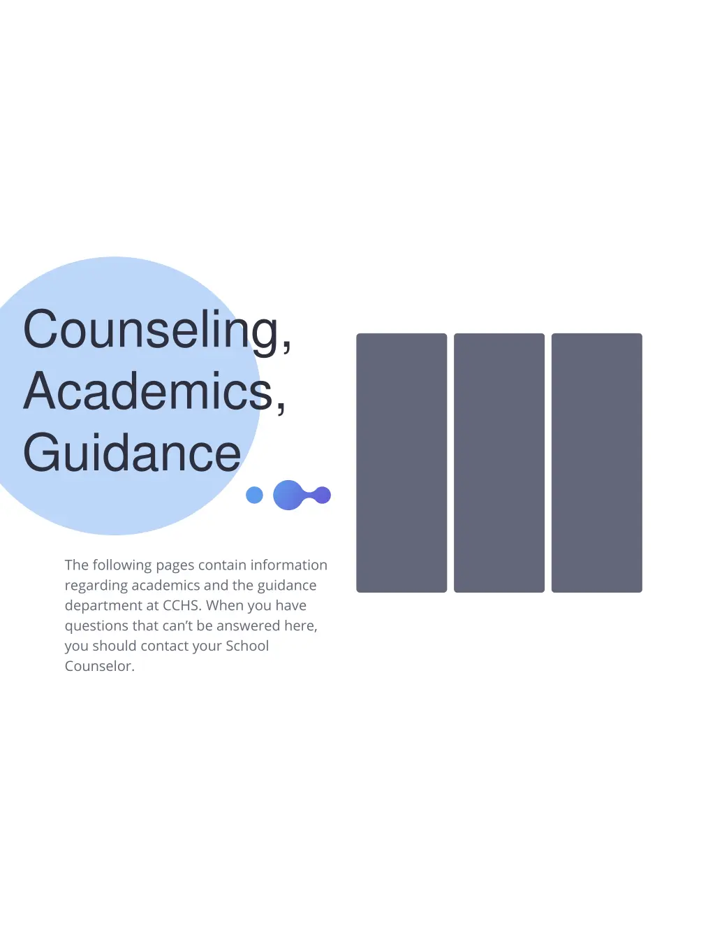 counseling academics guidance