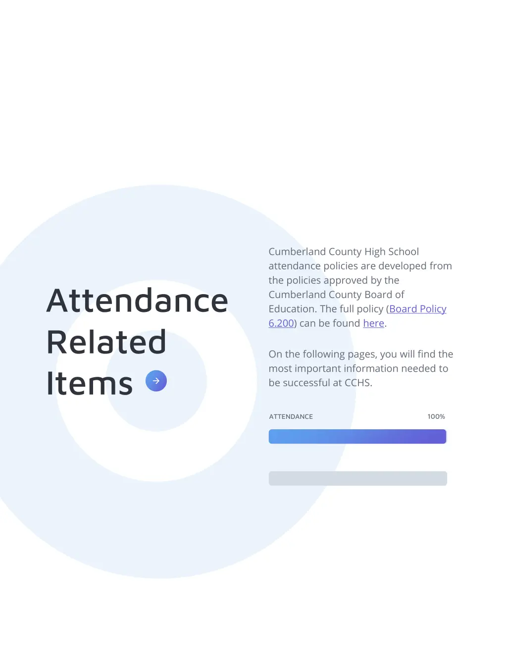 cumberland county high school attendance policies