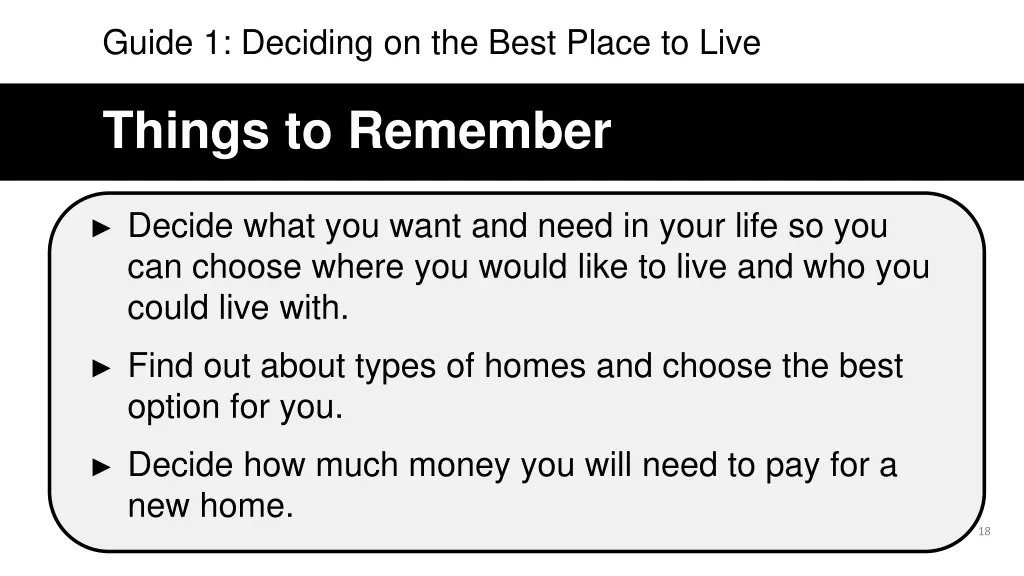 guide 1 deciding on the best place to live 10