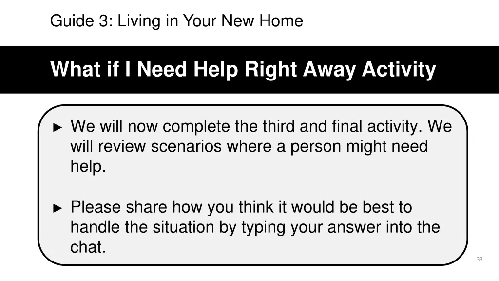 guide 3 living in your new home 4