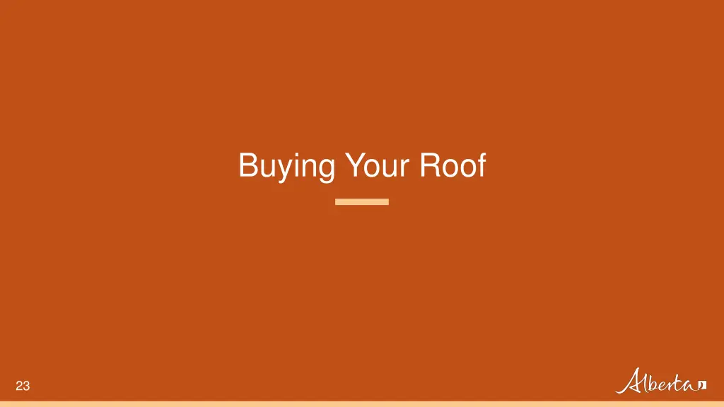 buying your roof