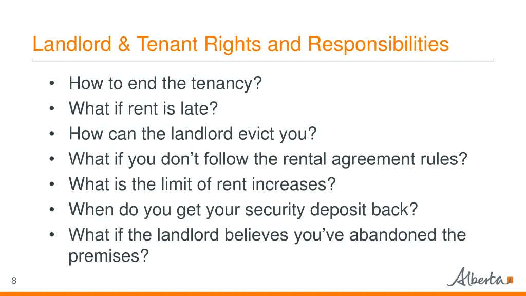 landlord tenant rights and responsibilities