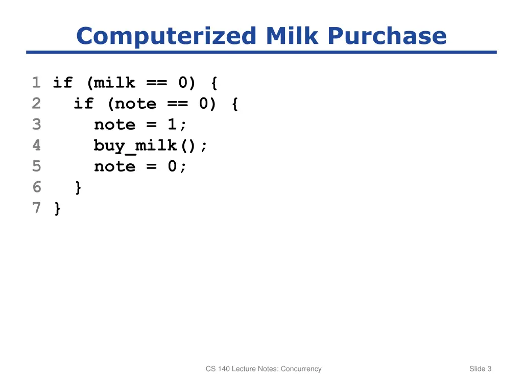 computerized milk purchase