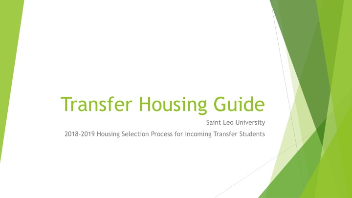 transfer housing guide