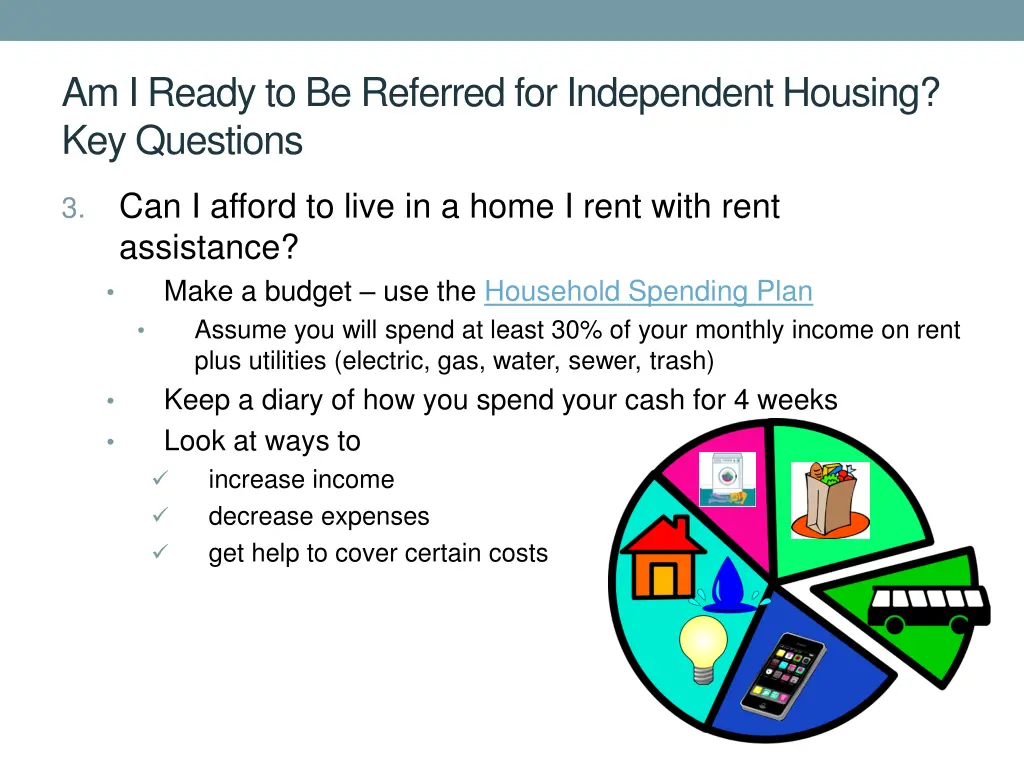 am i ready to be referred for independent housing 2