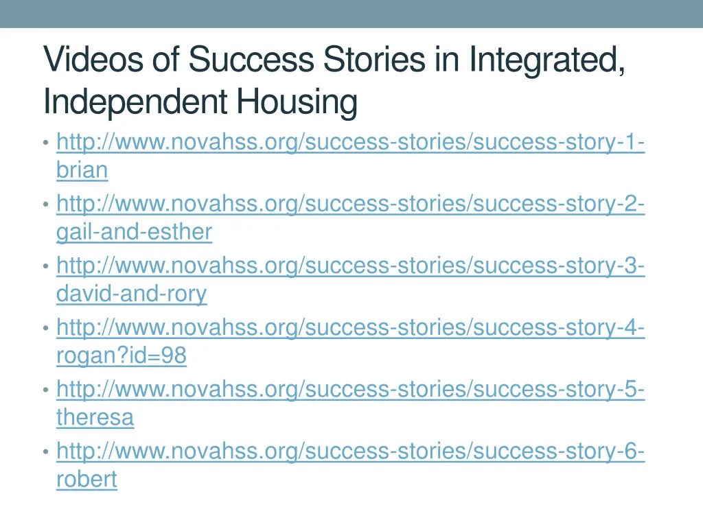 videos of success stories in integrated