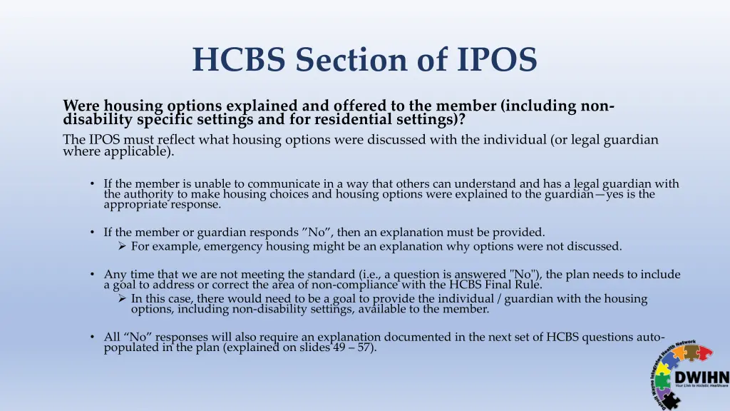 hcbs section of ipos 1