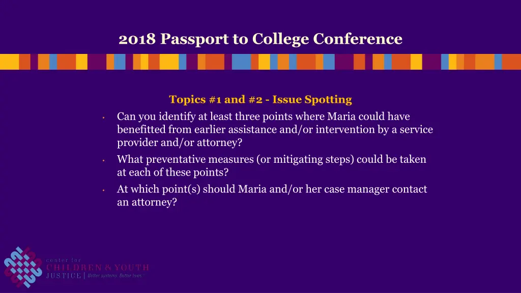 2018 passport to college conference 1