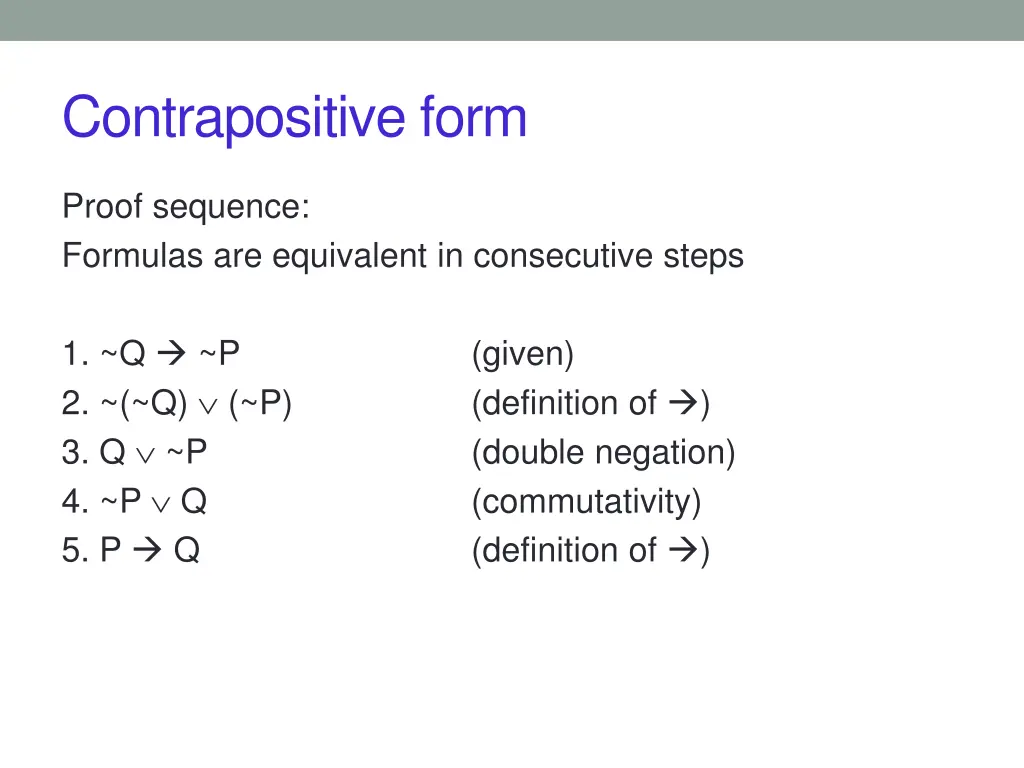 contrapositive form 1