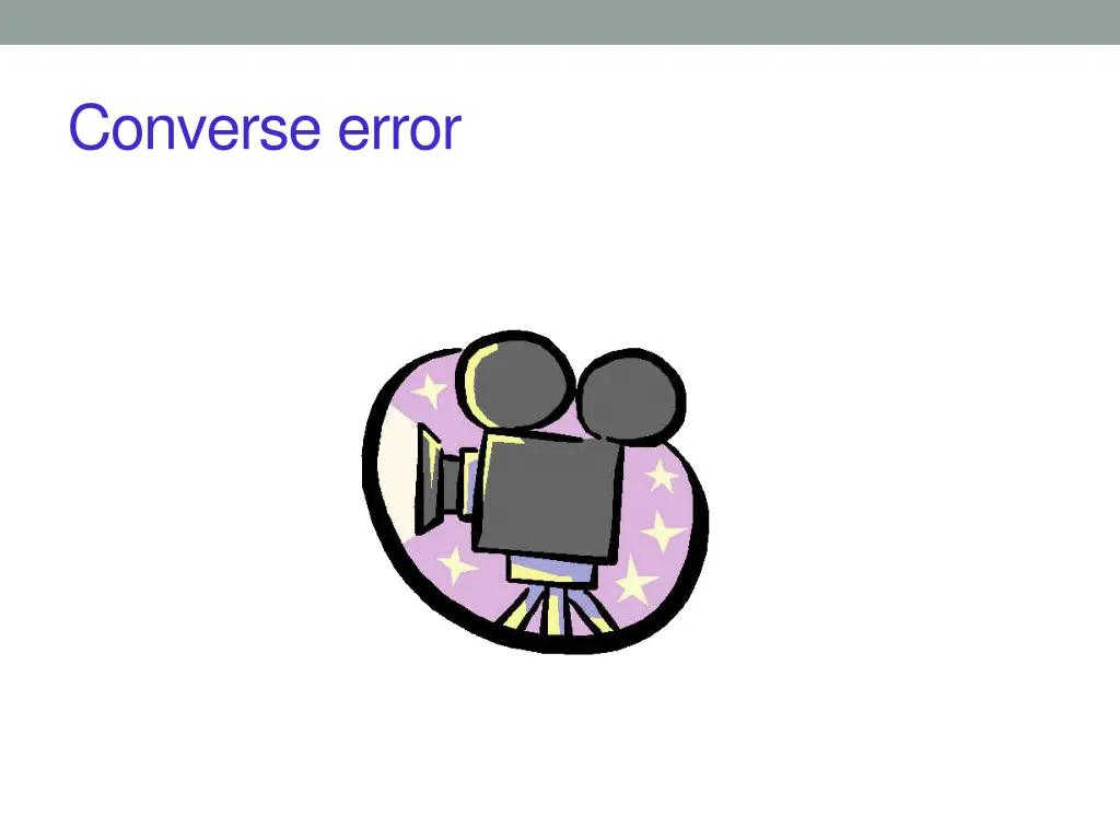 converse error