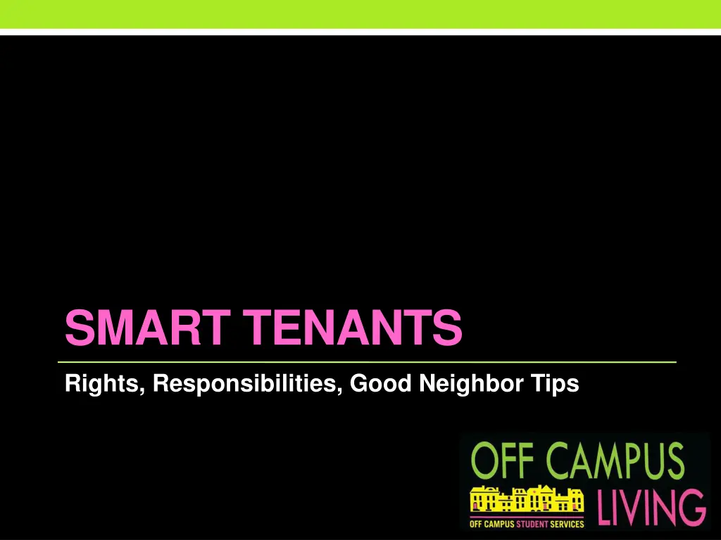 smart tenants