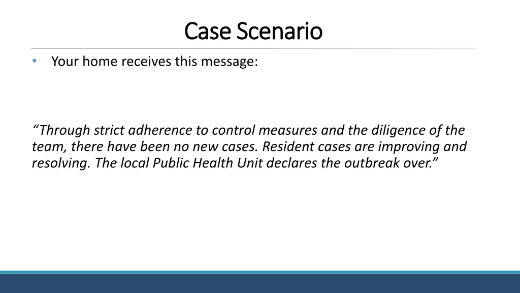 case scenario case scenario 7