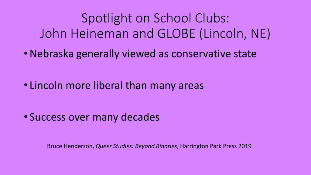 spotlight on school clubs john heineman and globe