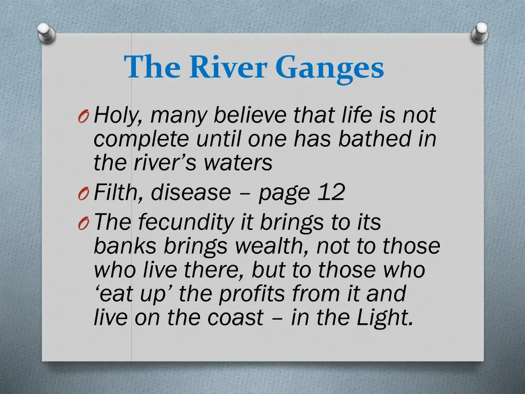 the river ganges