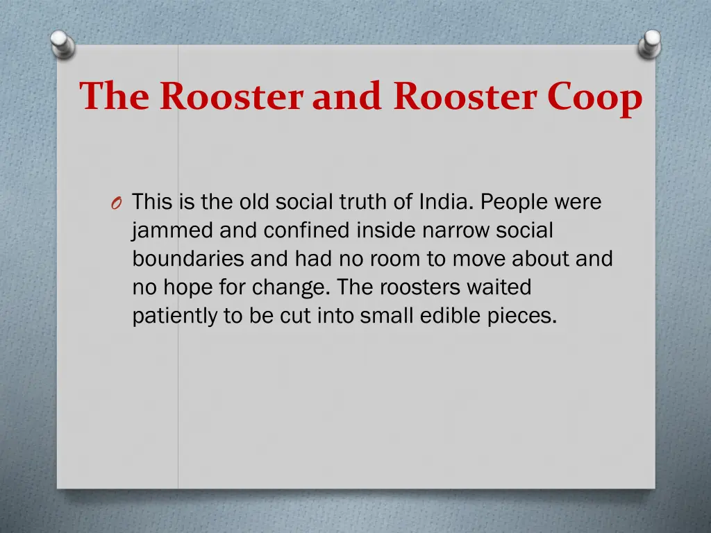 the rooster and rooster coop 2