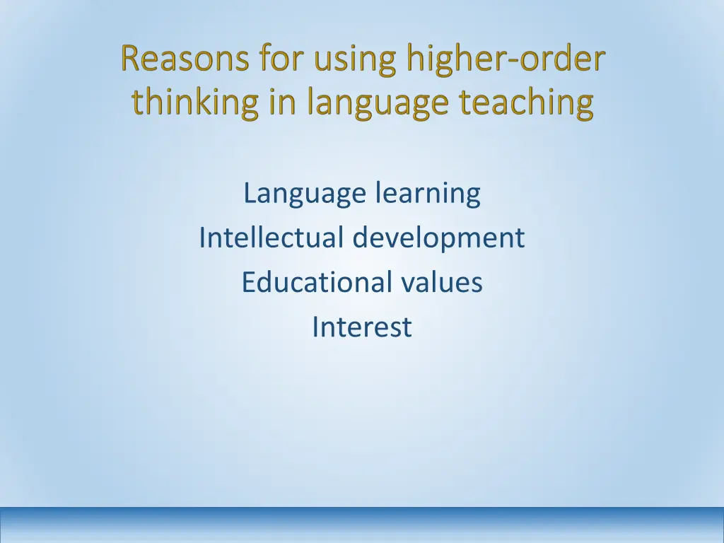 language learning intellectual development